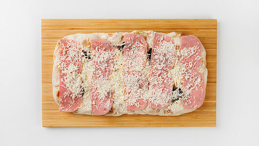 Пицца римская «Ветчина - грибы» макси, замороженная