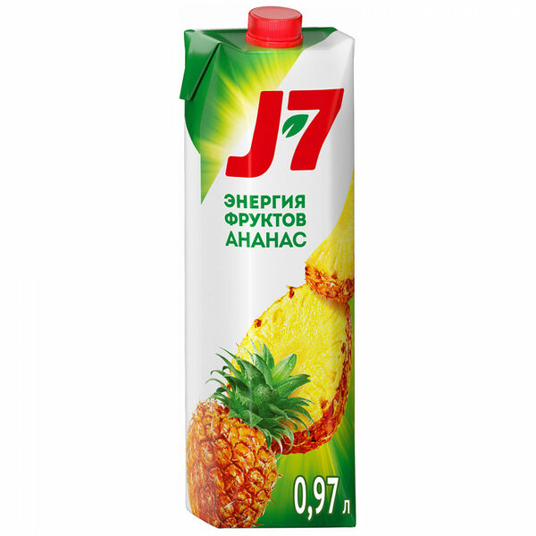 Нектар J7 Энергия фруктов Ананас с мякотью