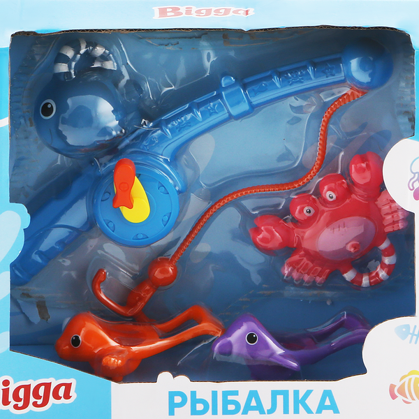 Набор игровой BIGGA Рыбалка, 5 предметов 682B