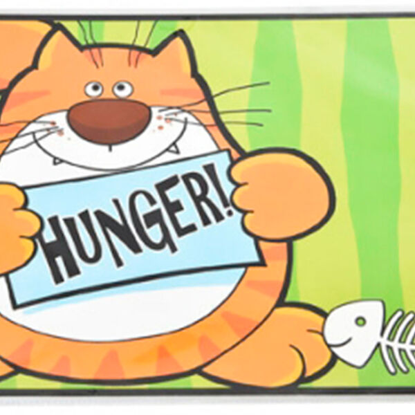 HOMEPET most hungry cat коврик под миску 28 х 43 см.