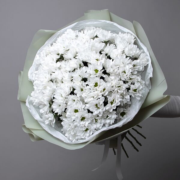 Букет из кустовой хризантемы 