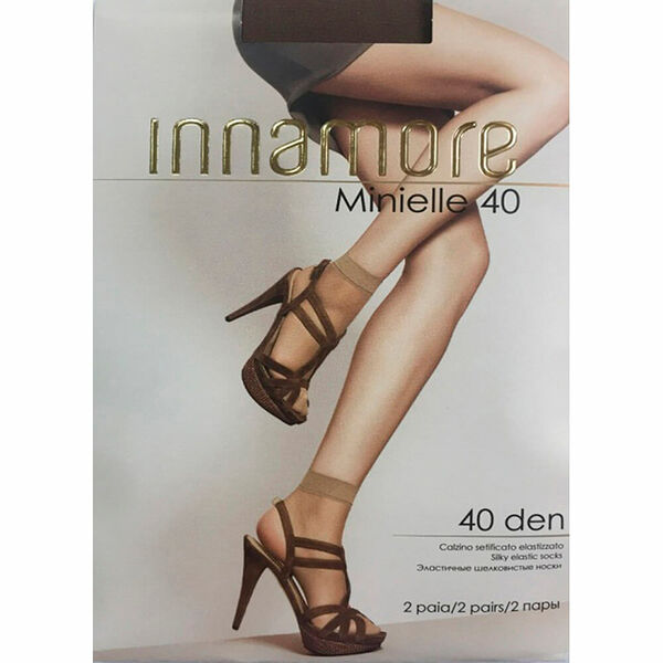 Носки женские иннаморе 40 ден 2 пары миниелле дайно
