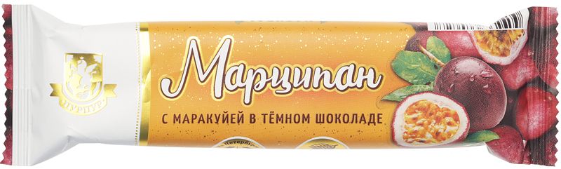 

Конфета марципановая Пурпур с маракуйей в темном шоколаде 45 г