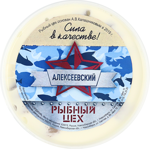 

Сельдь, филе-кусочки в белом соусе, 150г