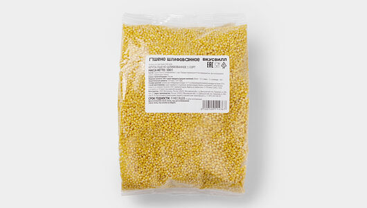 Пшено шлифованное