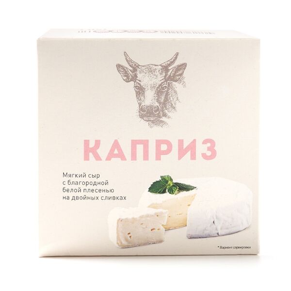 Сыр Каприз с двойными сливками 65% 150г, Россия