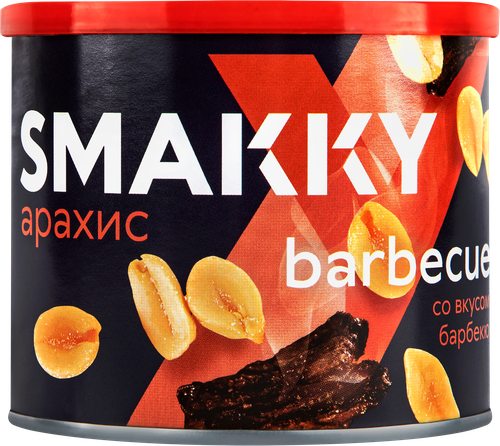 

Арахис SMAKKY со вкусом барбекю, 150г