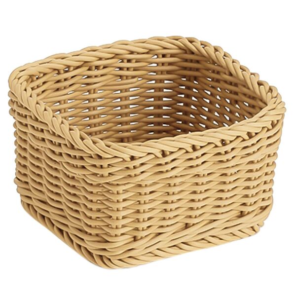 Корзинка Esprado Costura, 14x14x8 см, пластик, кремовый