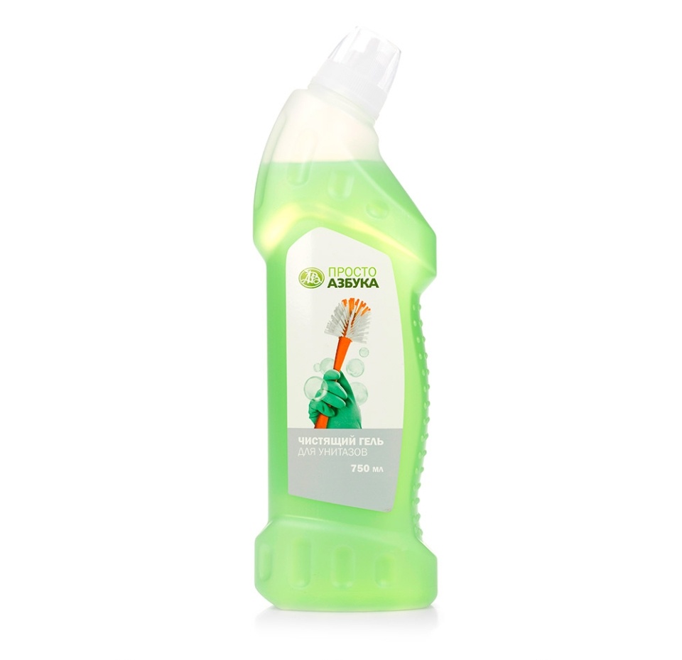 

Чистящий гель для унитазов, «Просто Азбука», 750 мл, Россия