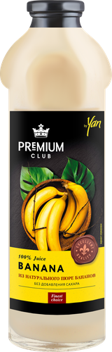 

Сок Premium Club Банановый восстановленный 0.93 л