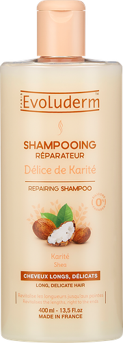 Шампунь для волос EVOLUDERM Delice karite, 400мл