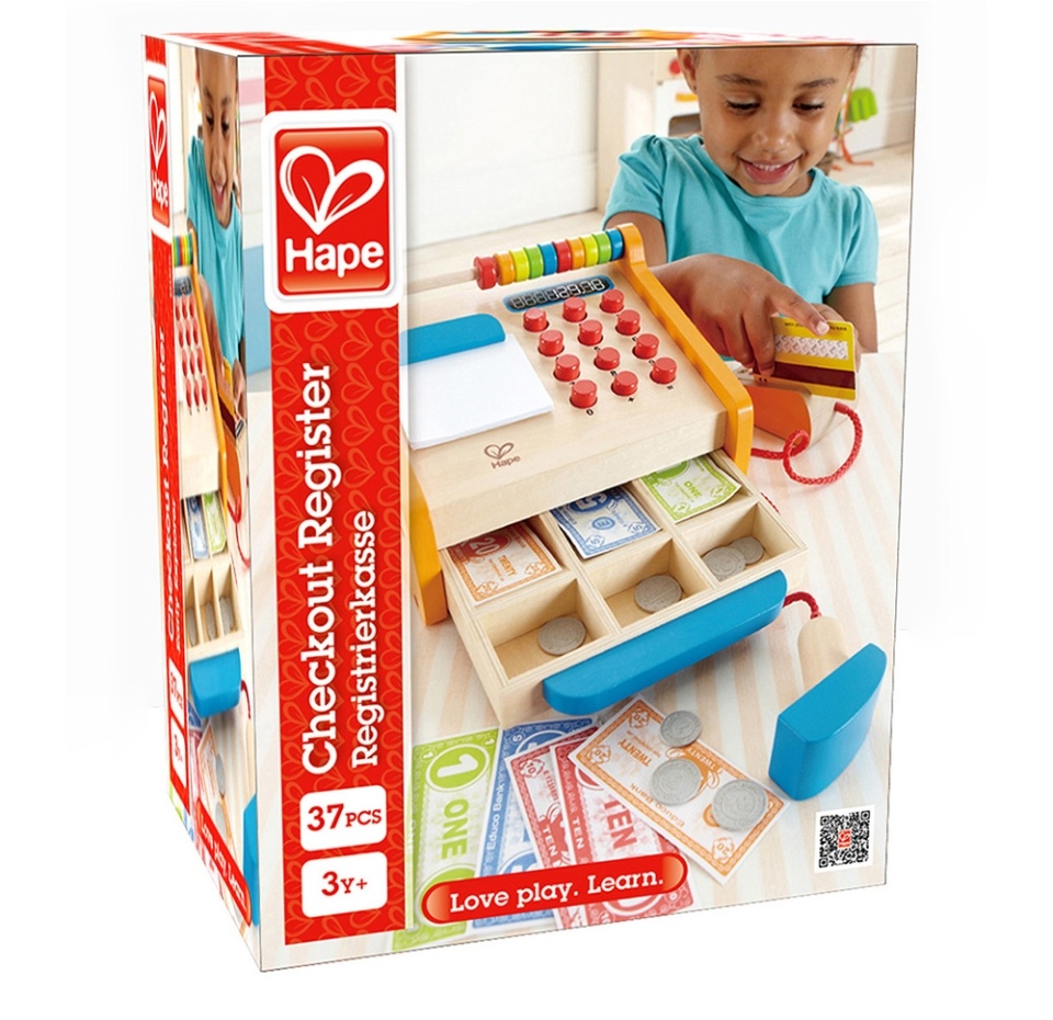 

Игровой набор «Кассовый аппарат», Hape, 35 элементов, Швейцария