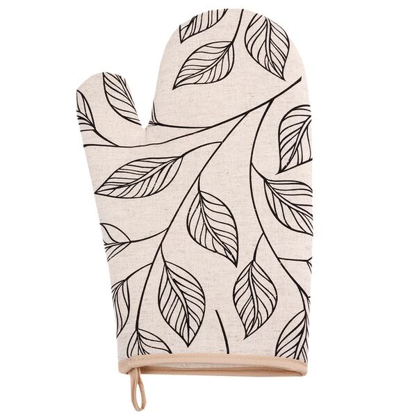 Прихватка-рукавица Листики, 20х28 см