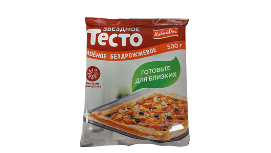 Тесто бездрожжевое Хлебный Дом Звёздное слоёное, 500 г
