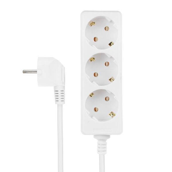 Forza удлинитель 3 гнезда, 10м, с зазем 16а, 3500вт