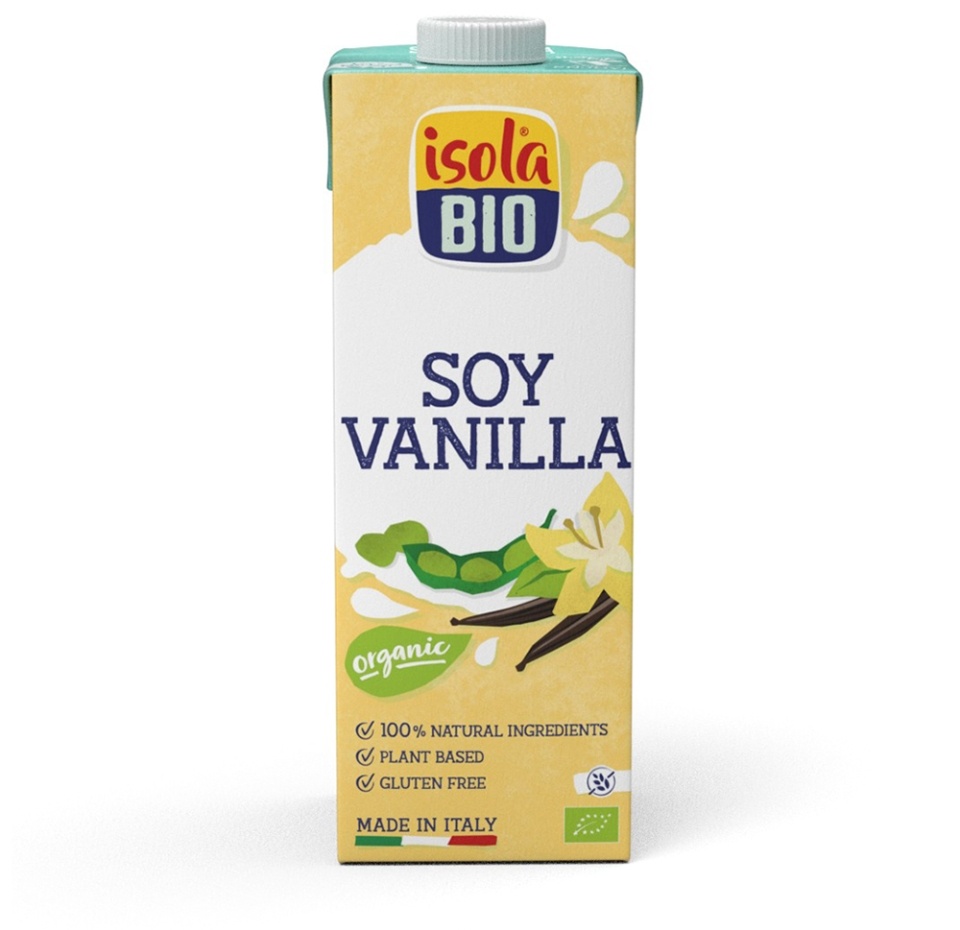 

Напиток соевый Isola Bio ванильный без глютена