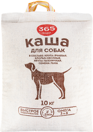 

Каша для собак 365 дней Рацион 1, 10кг