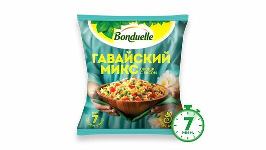 Гавайская смесь Bonduelle, замороженная, 400 г