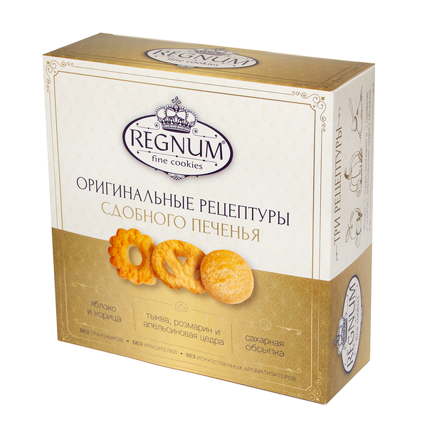 Печенье Regnum Ассорти сдобное 324 г