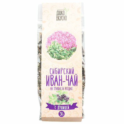 Напиток чайный Дико вкусно иван-чай с травой душицы