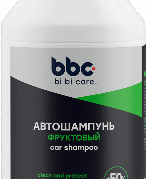 Автошампунь BiBiCare полирующий эффект 1л