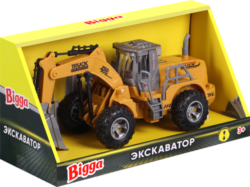 

Игрушка инерционная BIGGA Экскаватор 26см, Арт. B1491976
