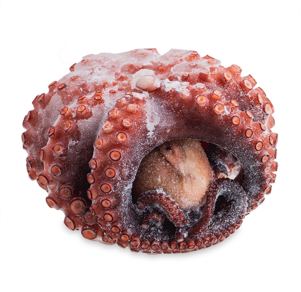 

Осьминог молодой варено-мороженный свеже-мороженный, Тунис