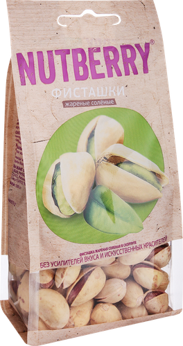 

Фисташки Nutberry жареные соленые 100 г