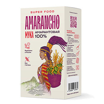 Мука Amarancho из амаранта 400г, Россия