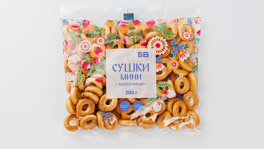 Сушки-мини Молочные