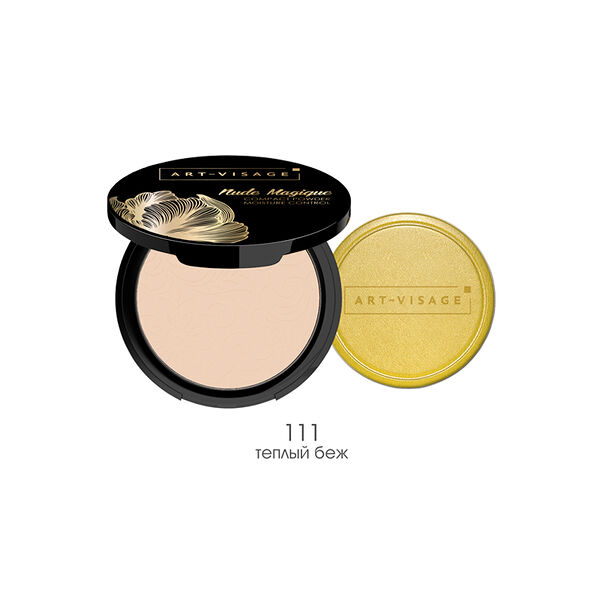 Пудра компактная для лица Art-Visage Nude Magique т.111 Теплый беж 7 г