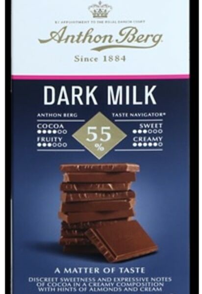Шоколад Anthon Berg Молочный 55% 80г
