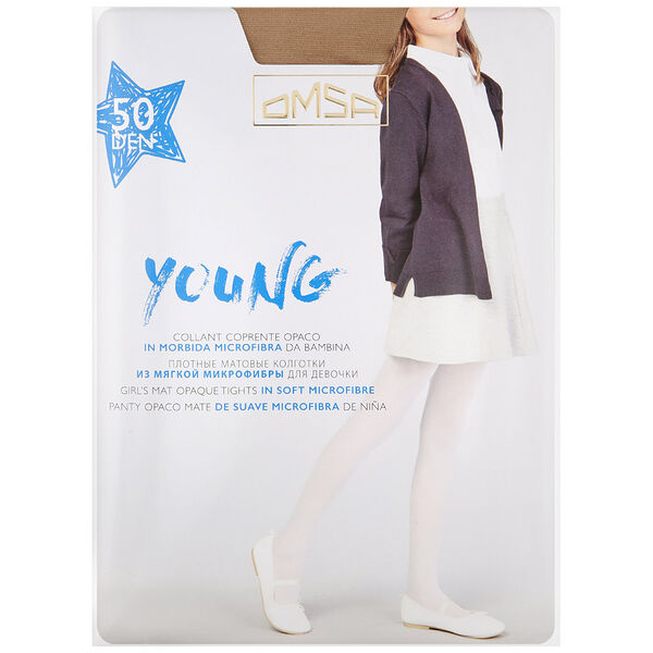 Колготки серый omsa kids Collant Young50