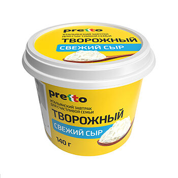 Сыр Pretto творожный 65%