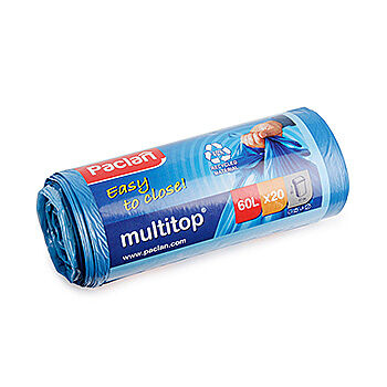 Мешки для мусора Paclan multitop 60 л 20 шт.