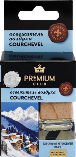 

Освежитель воздуха автомобильный PREMIUM CLUB Courchevel, аналог аромата La vie es belle, Lancome, 6мл