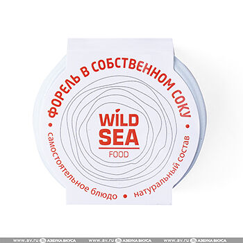 Форель Wild Sea в собственном соку 220г, Россия
