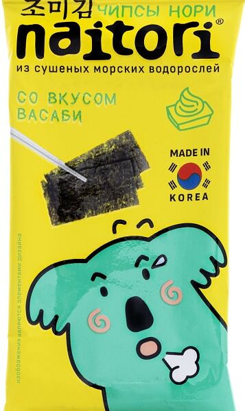 Чипсы Naitori Нори c васаби 3г