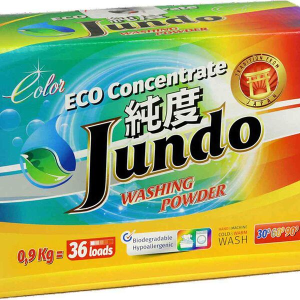 Стиральный порошок концентрированный Jundo Color для цветного белья