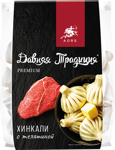 

Хинкали Давняя Традиция Premium с телятиной 800 г