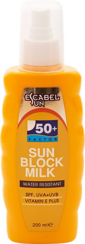 

Молочко солнцезащитное ESCABEL SUN SPF50+, 200мл