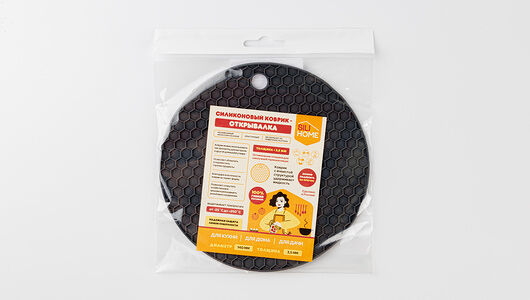 Коврик-подставка силиконовый, в ассортименте_РП