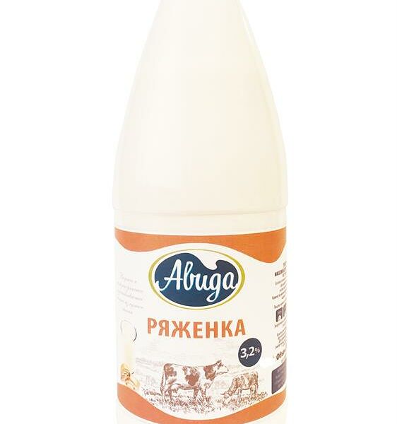 Ряженка Авида 3,2%, 900 мл