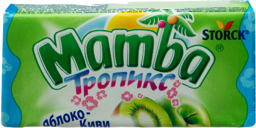 

Конфеты Mamba Тропикс жевательные вкус в ассортименте 26.5 г