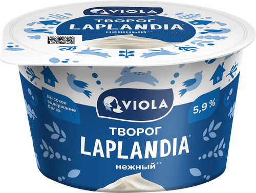 

Творог мягкий Laplandia 5.9% 180г, Россия