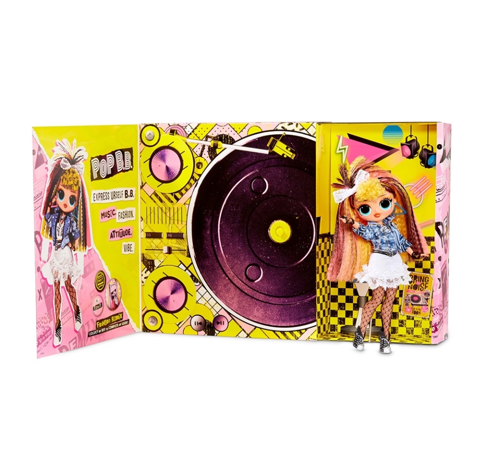 

Игрушка L.o.l. Lil Outrageous Littles Omg Remix - Pop B.b. Китай