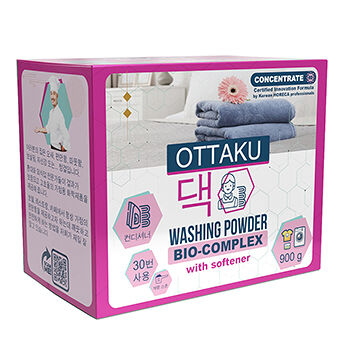 Порошок Ottaku bio-complex стиральный концентрированный, универсальный с кондиционером 900г, Россия