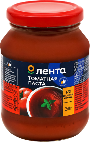 Паста томатная ЛЕНТА 25%