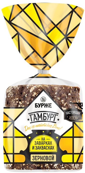 

Хлеб Аладушкин Гамбург зерновой в нарезке 400 г