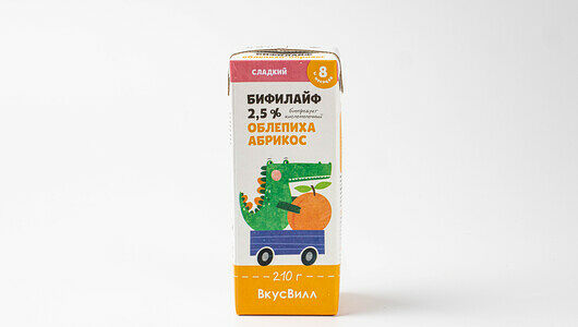 Бифилайф детский Облепиха-абрикос 2,5%